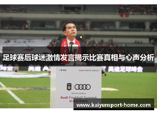 足球赛后球迷激情发言揭示比赛真相与心声分析